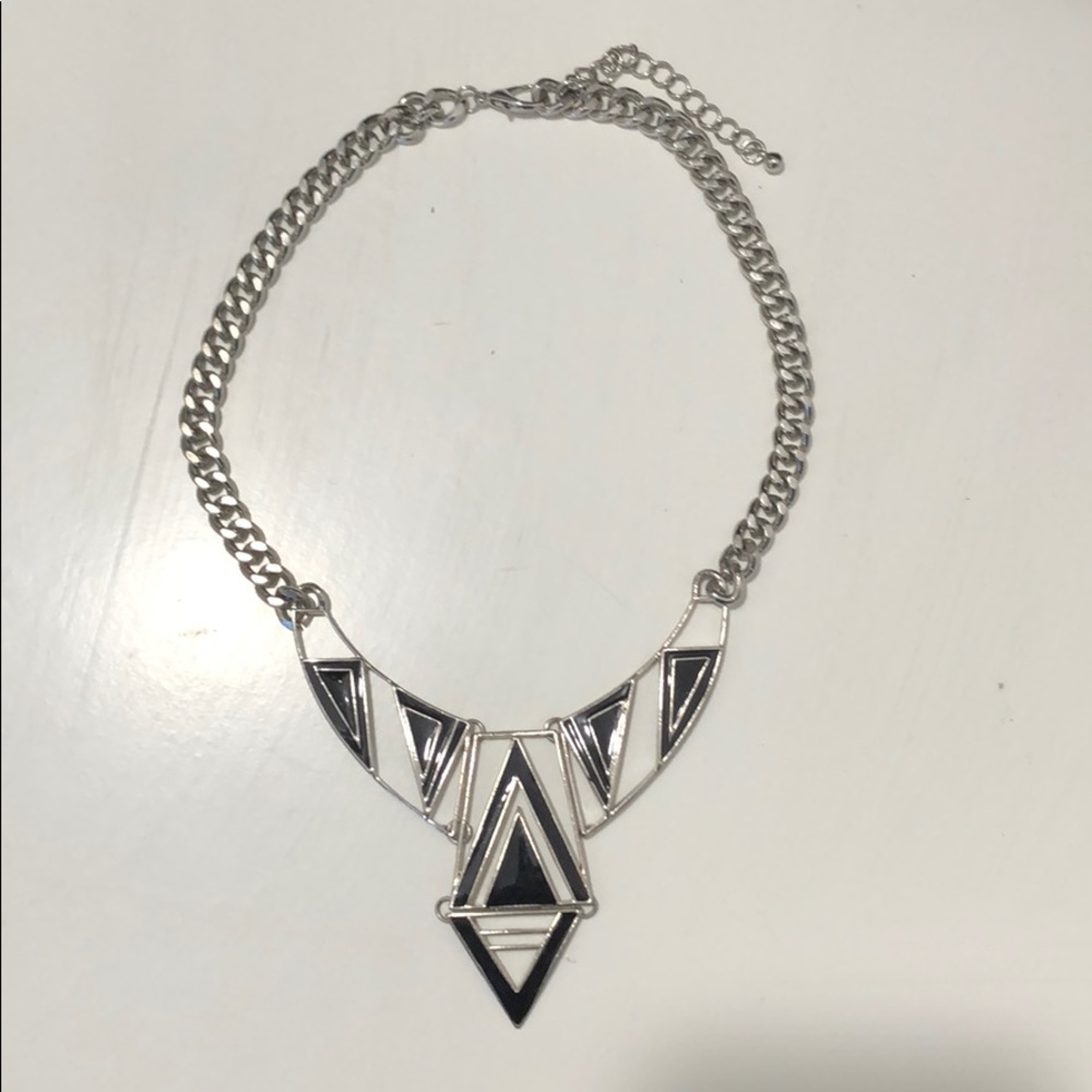 Boho style tribal necklace jewelry outfit chain